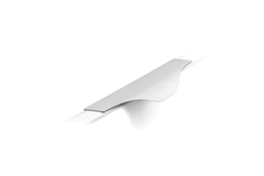 Greep NOMA BA128 L200 aluminium glanzend aluminium